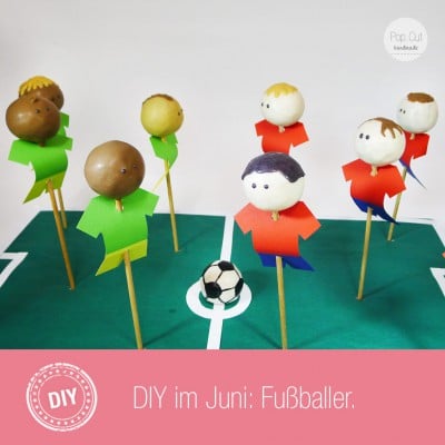DIY Fußballer Cake Pop