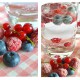 Beeren-Wasser mit Früchte Eiswürfel