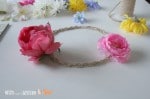 DIY Blumenkranz für Festivals