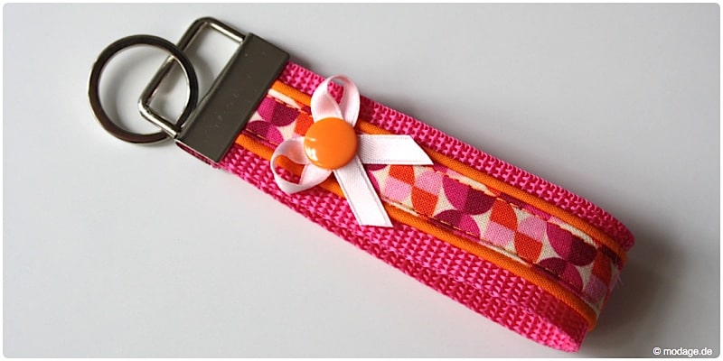 DIY Schlüsselband nähen