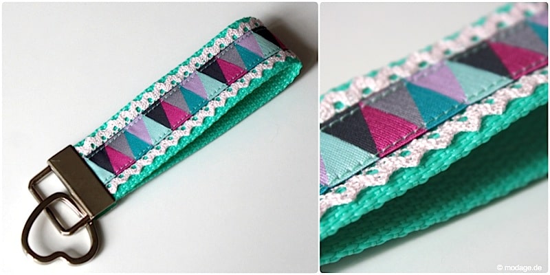 DIY Schlüsselband nähen
