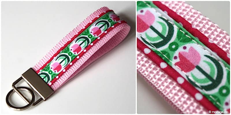 DIY Schlüsselband nähen