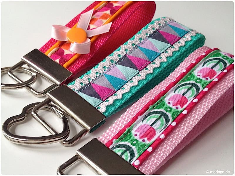 DIY Schlüsselband nähen