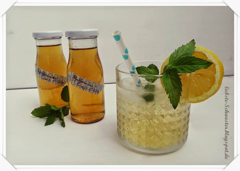 Pfefferminzsirup