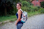 Kunterbunter Rucksack