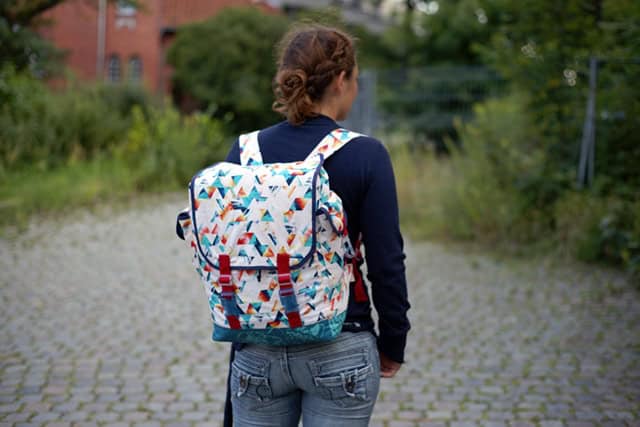 Kunterbunter Rucksack