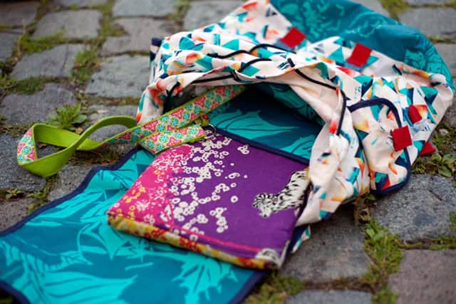 Kunterbunter Rucksack
