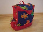 Kinderrucksack zum Aufklappen