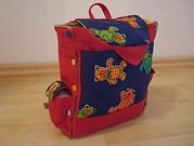 Kinderrucksack zum Aufklappen