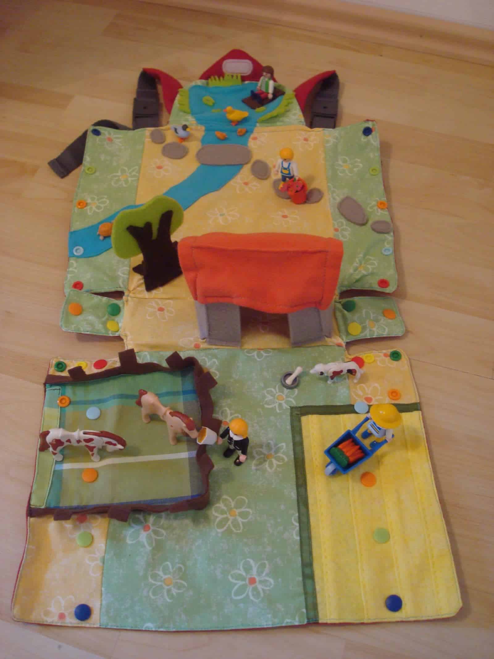 Kinderrucksack zum Aufklappen