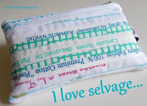 Selvage/ Webkantentäschlein