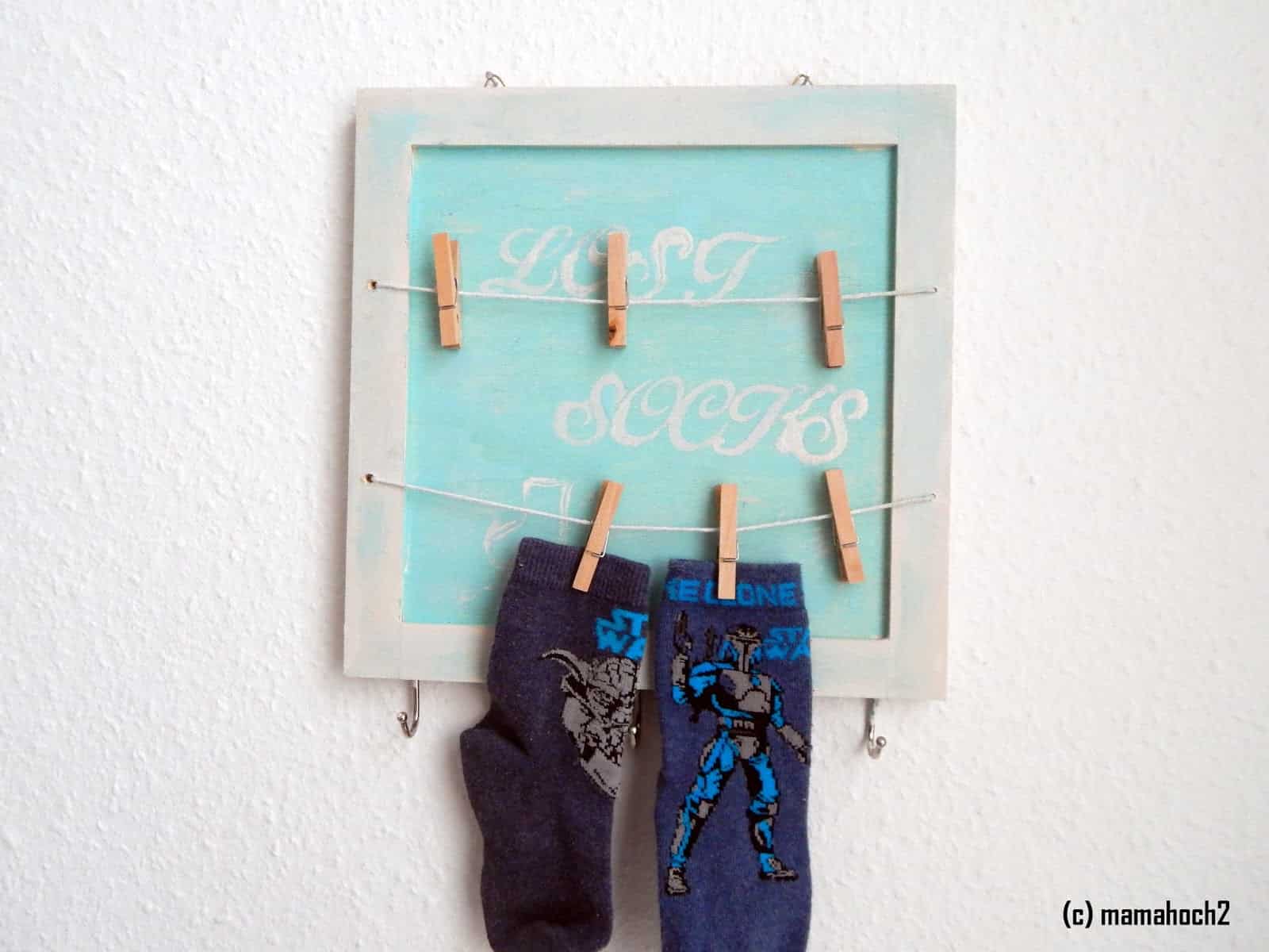 DIY-Tutorial Schluss mit „Lost Socks“