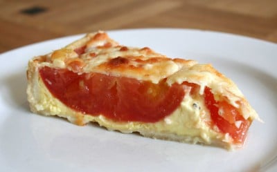 Quiche mit Tomaten