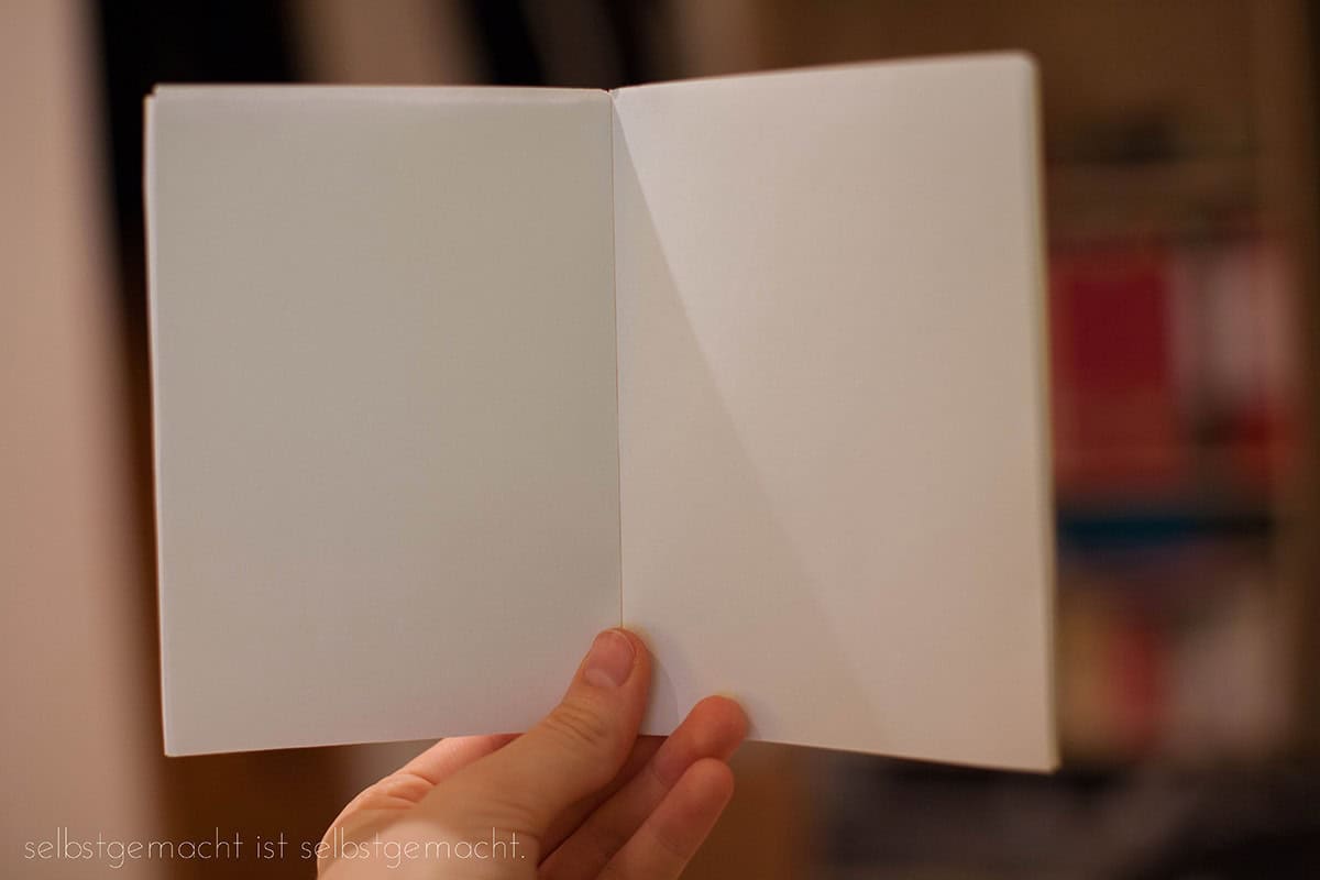 [DIY] Notizheft mit Klebebindung
