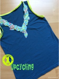 Upcycling: Aus T-Shirt wird Top!