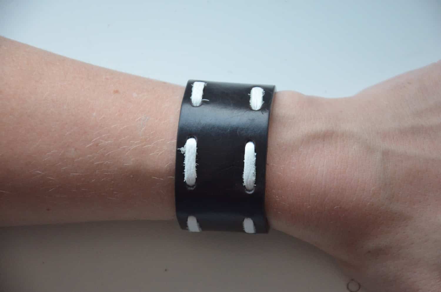 Lederarmbänder aus alten Gürtel!