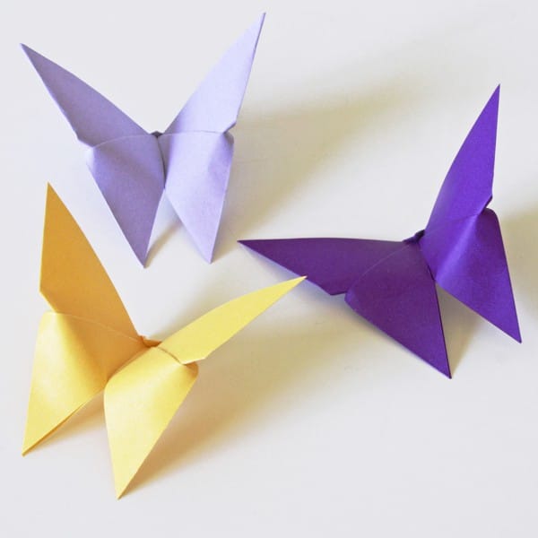 Origami Schmetterlinge