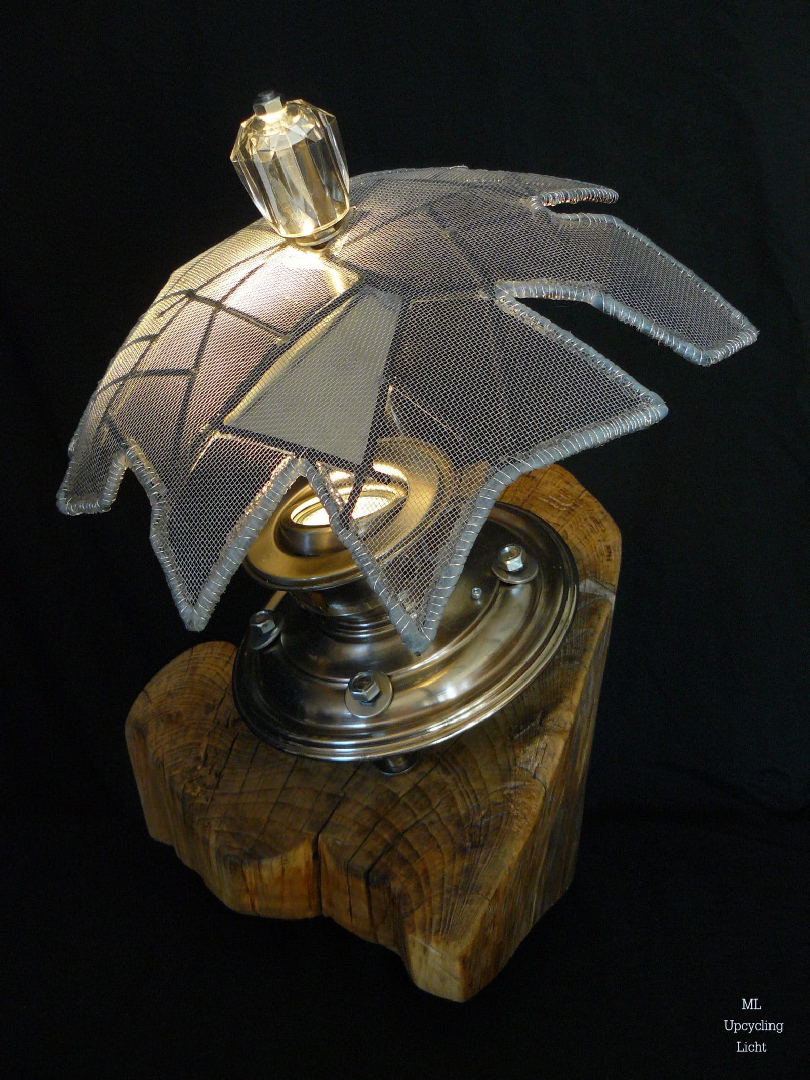 ML Upcycling Licht – Zauberhafte Beleuchtung aus schönem Schrott und hübschen Fundstücken.