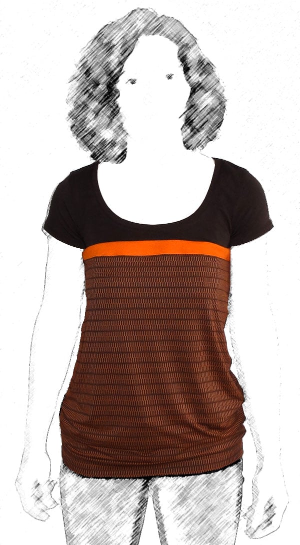 Streifen-T-Shirt
