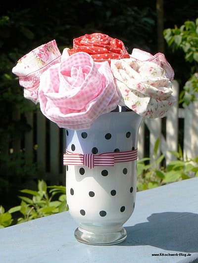 DIY: 50`er Jahre Vase