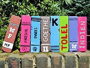 Ziegelstein-Bücher