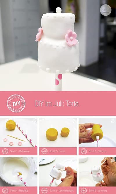 DIY Torten Cake Pop