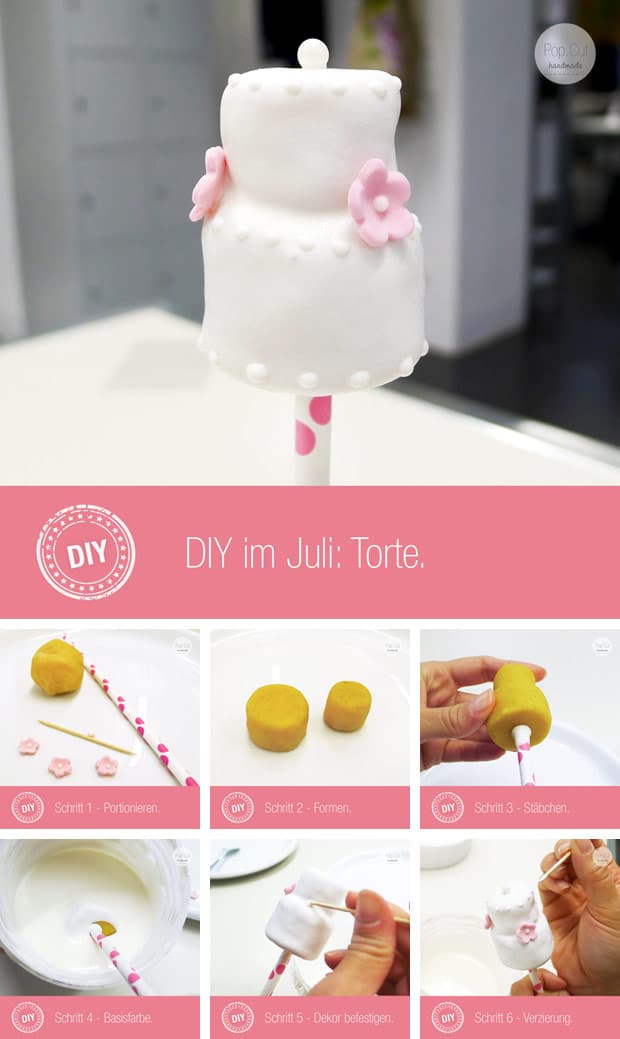 DIY Torten Cake Pop