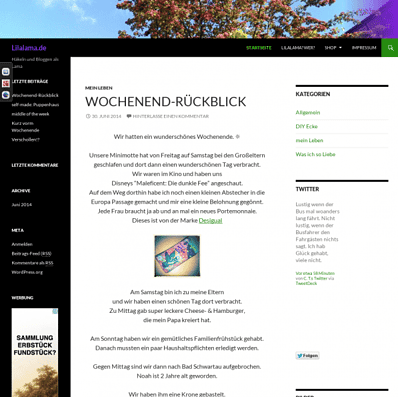Lilalama.de – Mixed-Blog by Lilalama