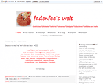 fadenfee´s welt – Gestricktes, Gehäkeltes, Genähtes, Gehörtes, Gelesenes, Geknispstes, Geliebtes und mehr