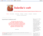 fadenfee´s welt – Gestricktes, Gehäkeltes, Genähtes, Gehörtes, Gelesenes, Geknispstes, Geliebtes und mehr