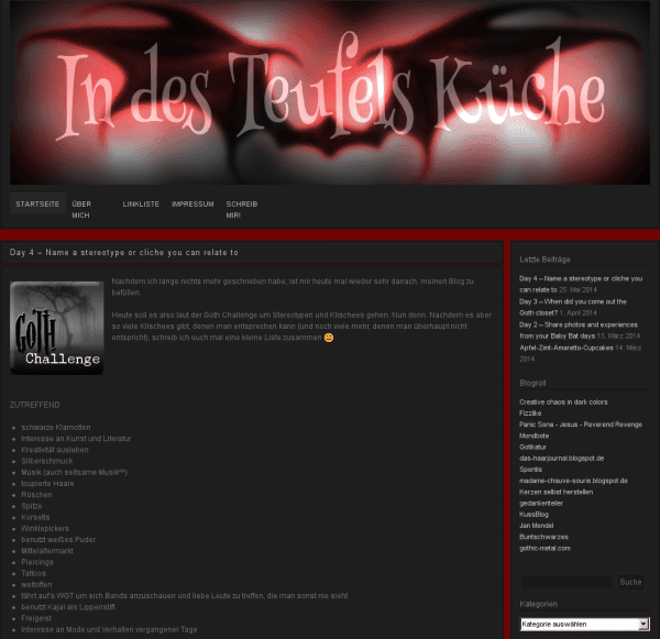 In des Teufels Küche