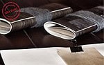 Notizbücher im Holz-Look …