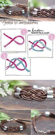 Armband mit Seemannsknoten