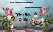 Kreative Grußkarte mit handgemachten Blumen, Vogel und Kindern, ideal für Handmade Kultur und kreative Bastelprojekte, mit liebevollen Details und Naturmotiven.