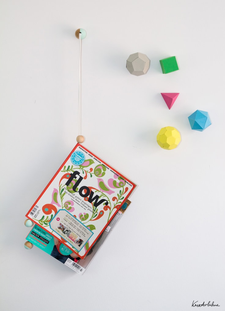 DIY Zeitschriftenhalter