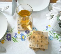 Scrabble-Untersetzer