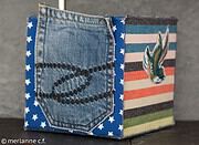 Geschenke-Box aus Jeans