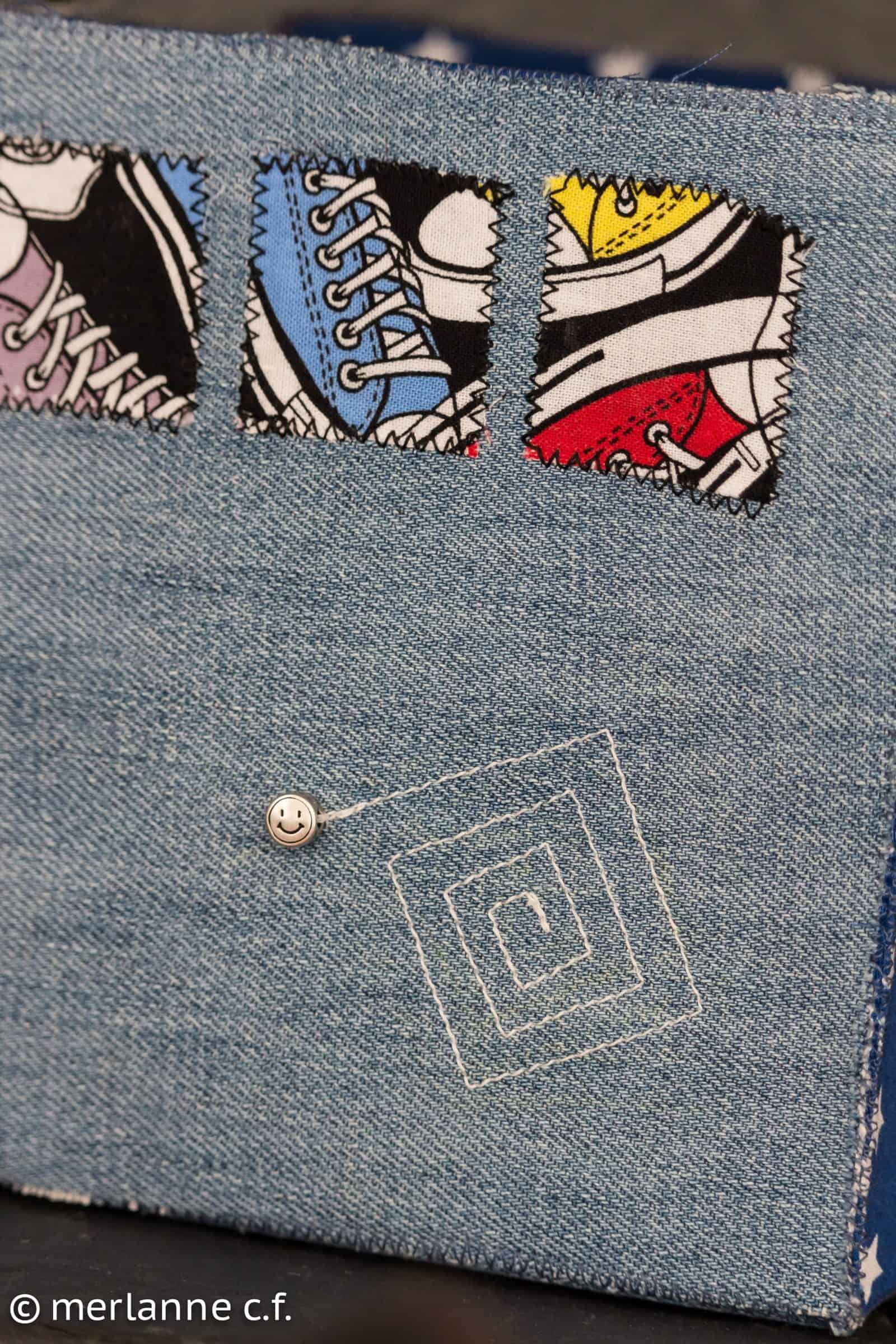Geschenke-Box aus Jeans