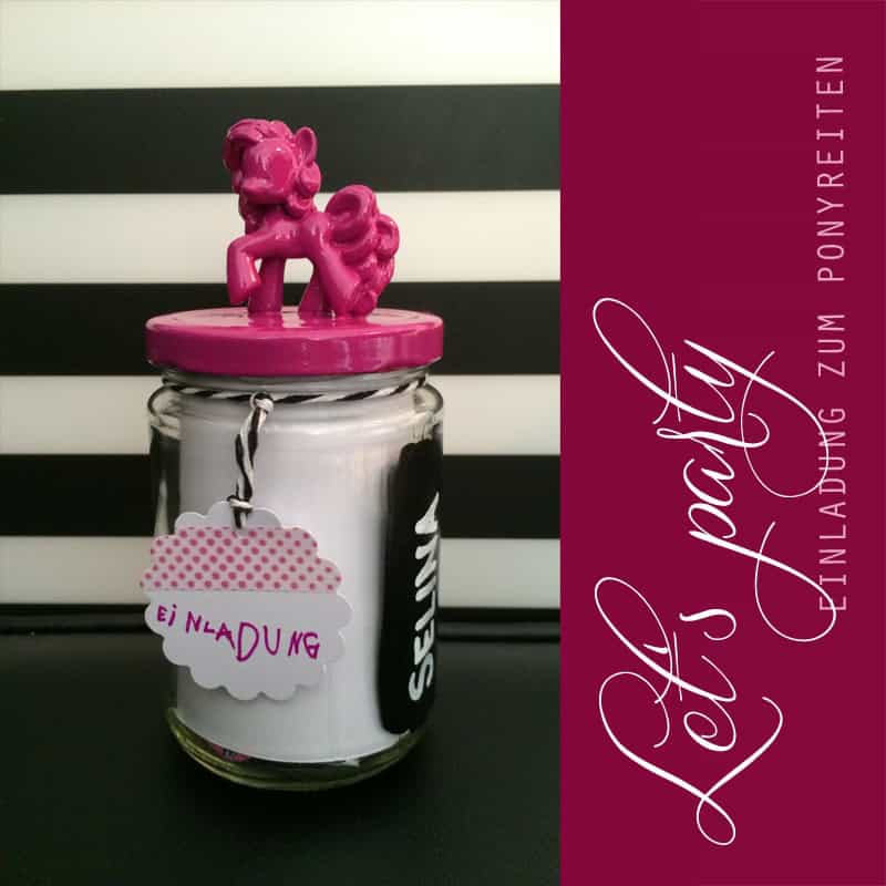 Upcycling | Einladung zur Mädelsparty