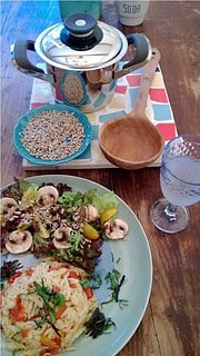 Untersetzer mit Mosaiksteinen