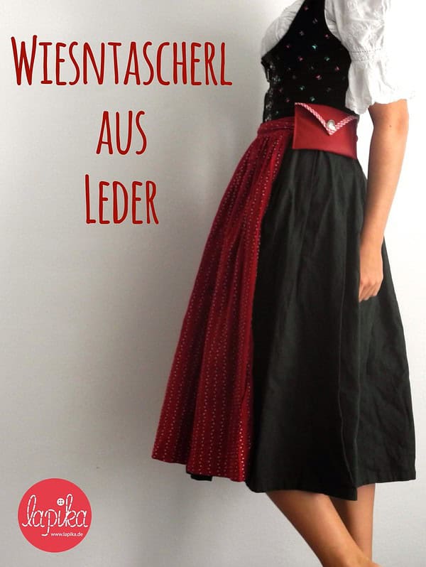 DIY Oktoberfest Wiesntascherl Schürzentascherl Dirndl Tasche