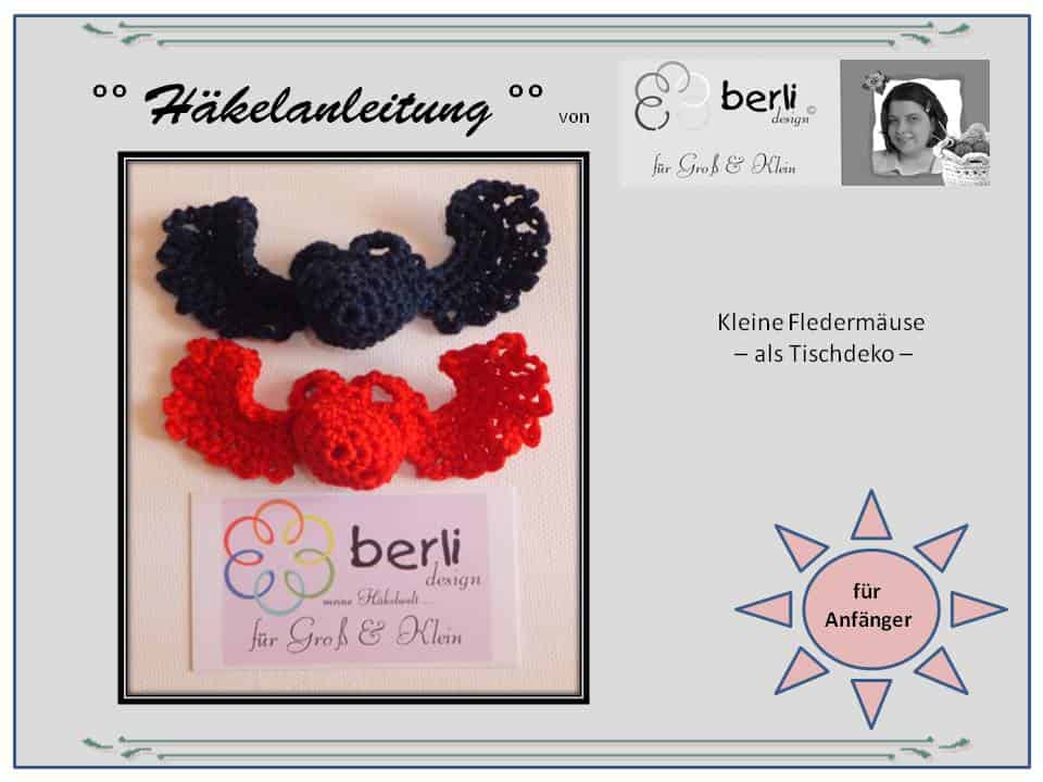 Halloween Häkelanleitungen von berli design