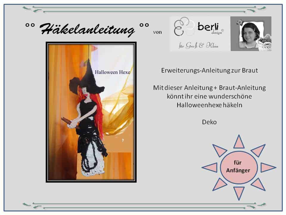 Halloween Häkelanleitungen von berli design