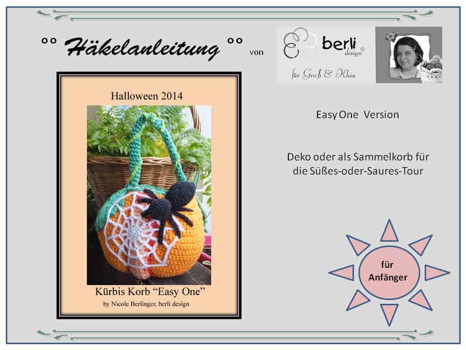 Halloween Häkelanleitungen von berli design