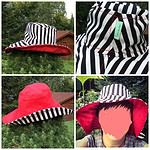 Gut behütet im Zebralook...