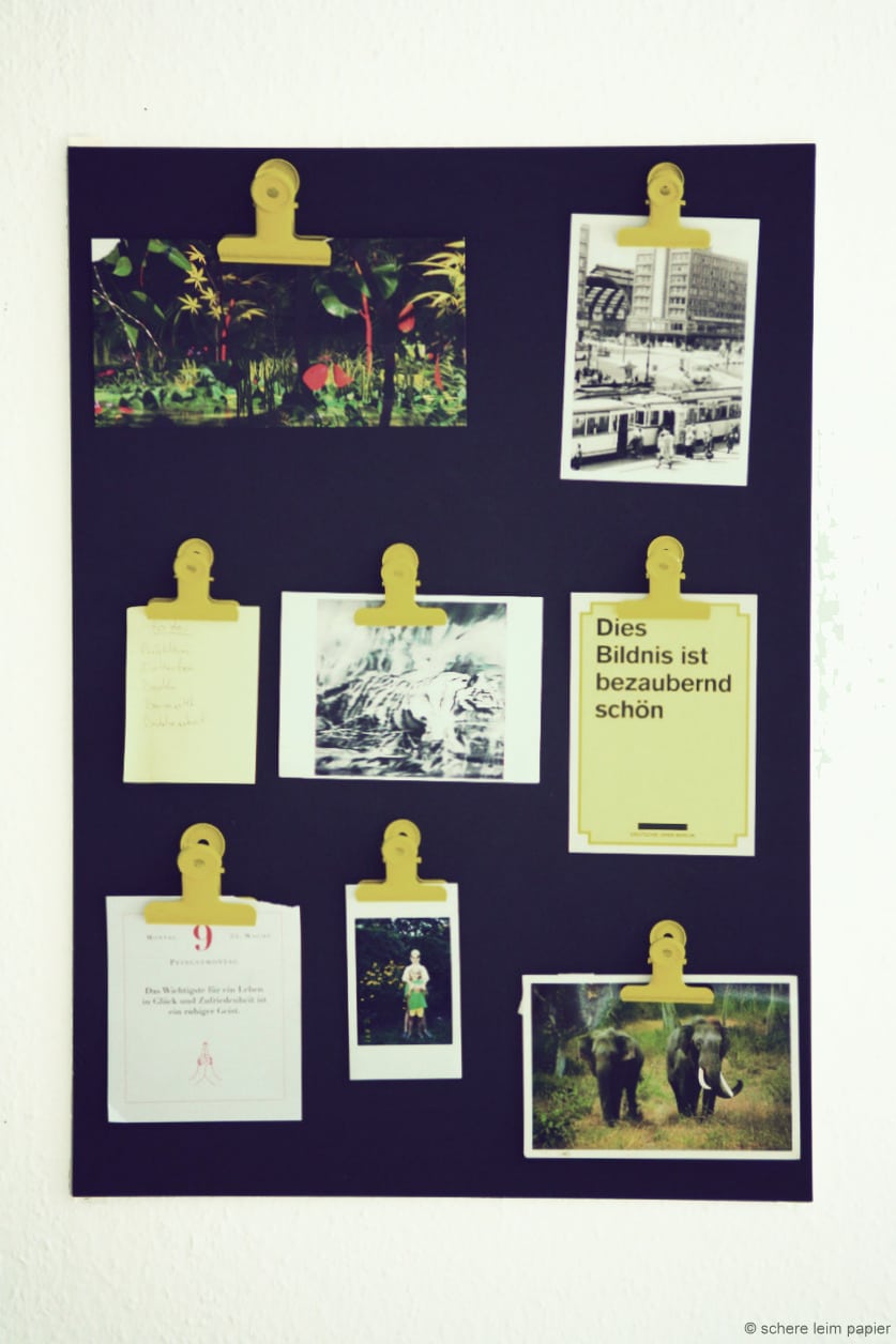 Klemmboard für Ordnungsliebhaber (oder die, die es werden möchten)