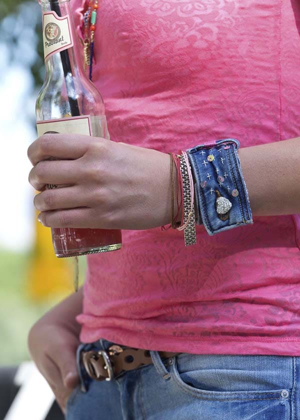 Jeans-Armband