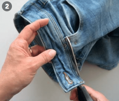 Jeans Armband Handmade Kultur