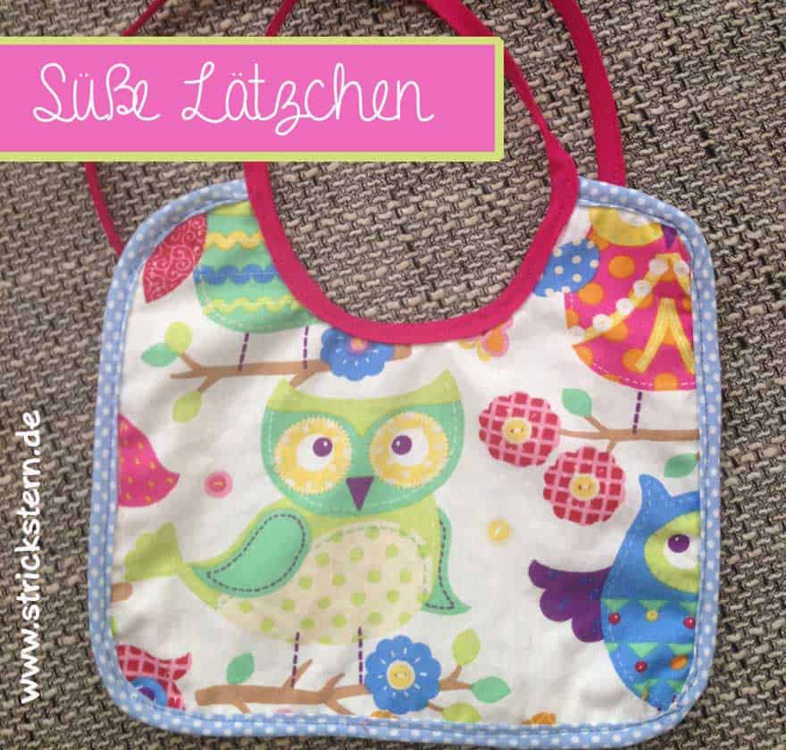 Einfach: Baby Lätzchen zum verschenken