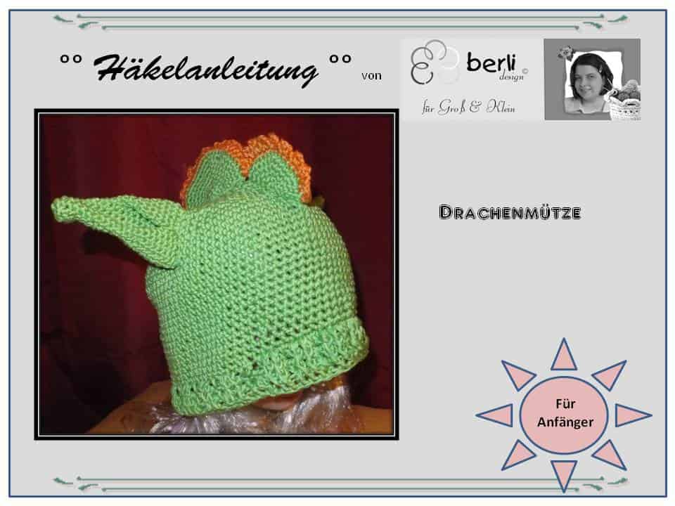 Mützen …… Häkelanleitungen …. von berli design